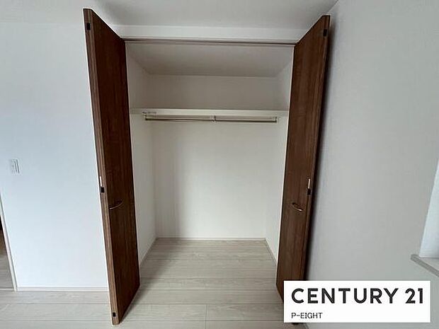 クローゼットで楽々収納!