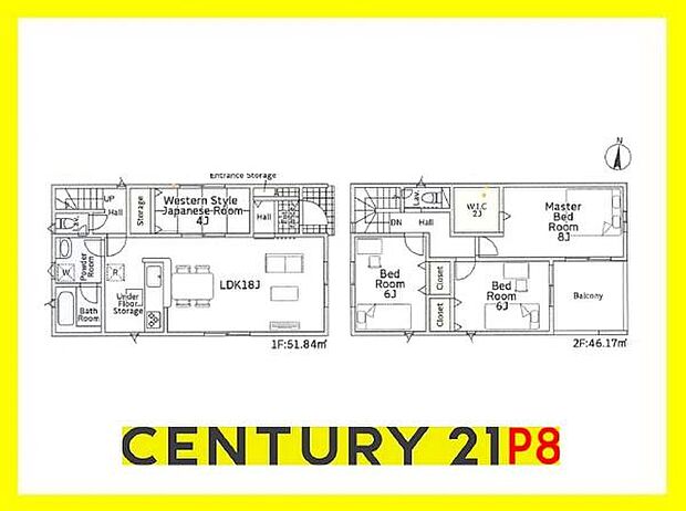 LDK18帖!!来客に便利な和室あり!