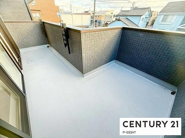 陽当り良好のバルコニーです！