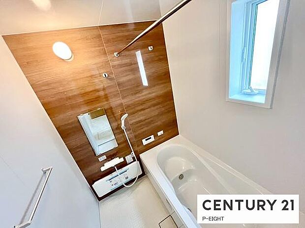 一坪サイズのお風呂で毎日の疲れを癒してください。