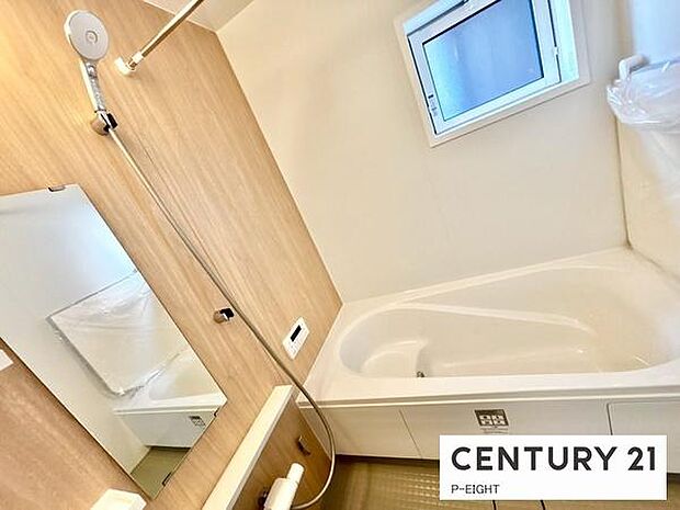 一坪サイズのお風呂で毎日の疲れを癒してください。