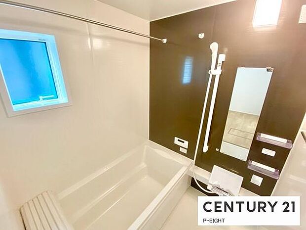 一坪サイズのお風呂で毎日の疲れを癒してください。