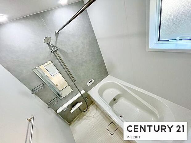 一坪サイズのお風呂で毎日の疲れを癒してください。