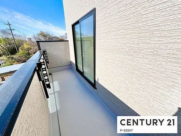 陽当り良好のバルコニーです!