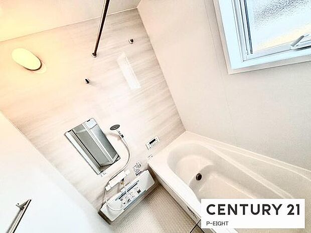 一坪サイズのお風呂で毎日の疲れを癒してください。