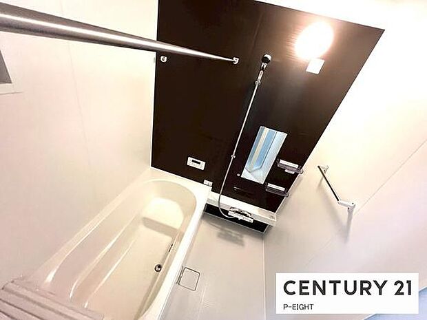 一坪サイズのお風呂で毎日の疲れを癒してください。