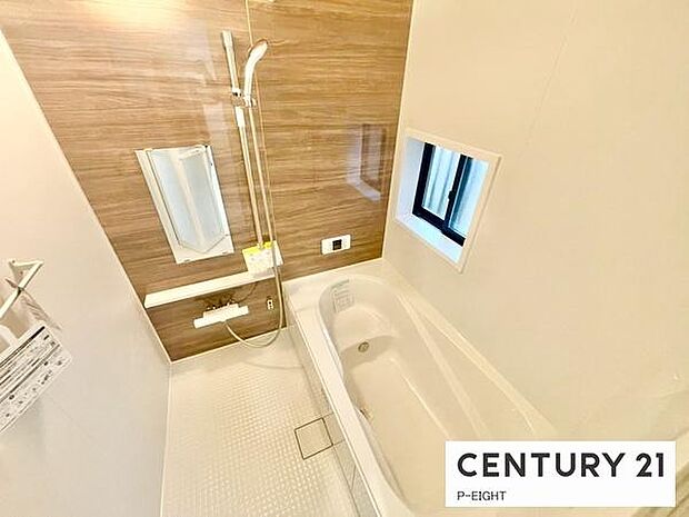 一坪サイズのお風呂で毎日の疲れを癒してください。