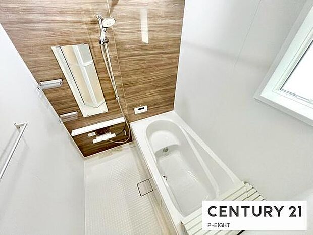 一坪サイズのお風呂で毎日の疲れを癒してください。