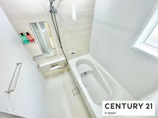 一坪サイズのお風呂で毎日の疲れを癒してください。