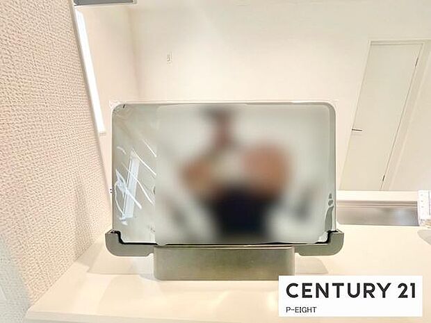 モニター付きインターホンで来客者の顔も見えて安心です!