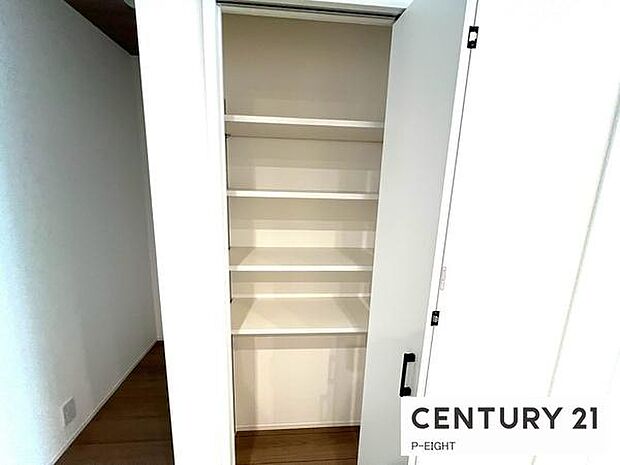 便利な収納スペースあり!