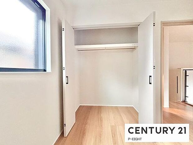 クローゼットでお部屋もスッキリ！