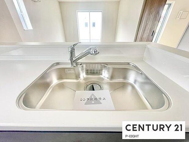 丈夫なステンレスシンク!
