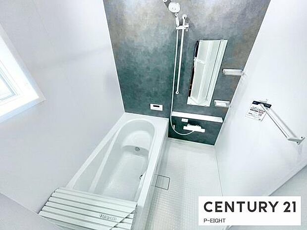 一坪サイズのお風呂で毎日の疲れを癒してください。