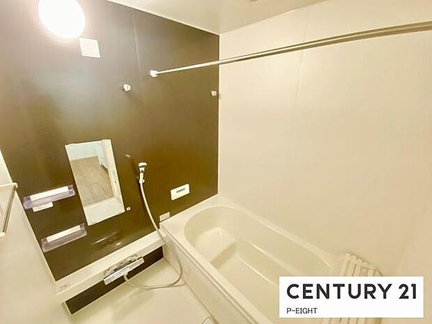 一坪サイズのお風呂で毎日の疲れを癒してください。