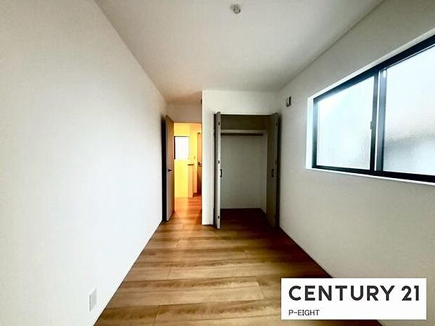 クローゼットでお部屋もスッキリ!