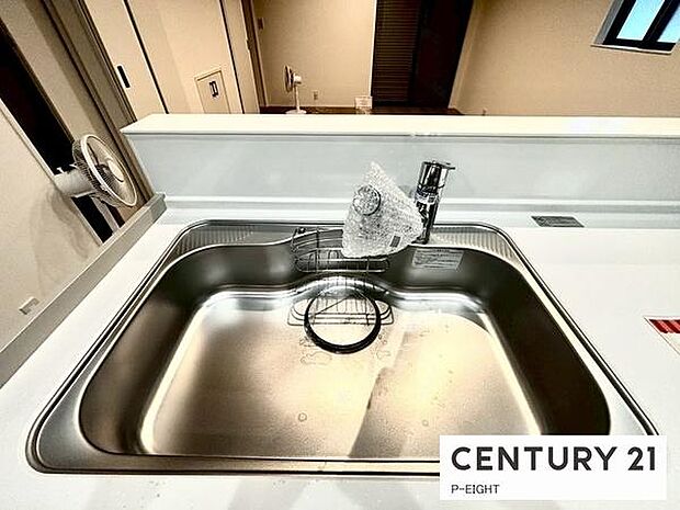 丈夫なステンレスシンク!