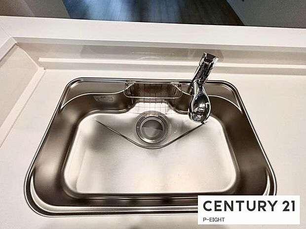 丈夫なステンレスシンク!