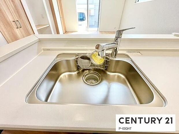丈夫なステンレスシンク!