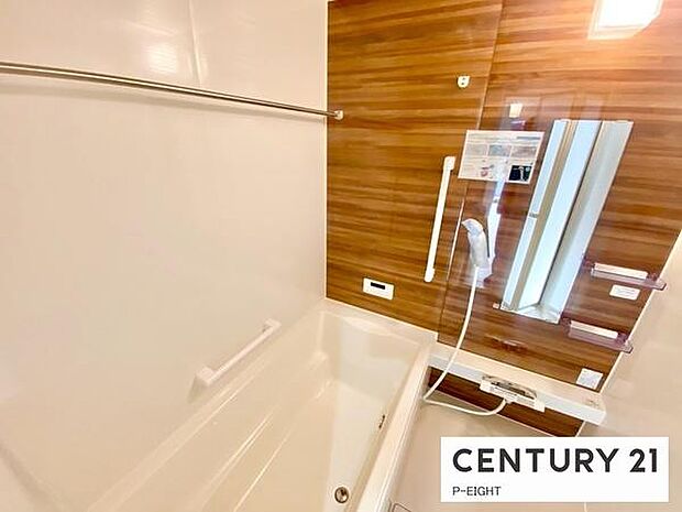 一坪サイズのお風呂で毎日の疲れを癒してください。