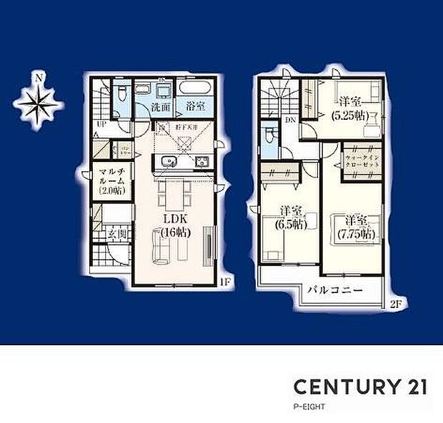 4LDK！各部屋収納があり収納豊富な間取り！