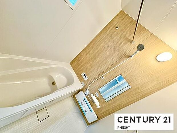 一坪サイズのお風呂で毎日の疲れを癒してください。