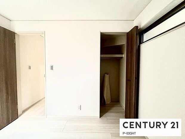 クローゼットでお部屋もスッキリ！