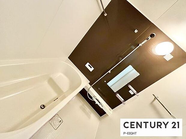 一坪サイズのお風呂で毎日の疲れを癒してください。