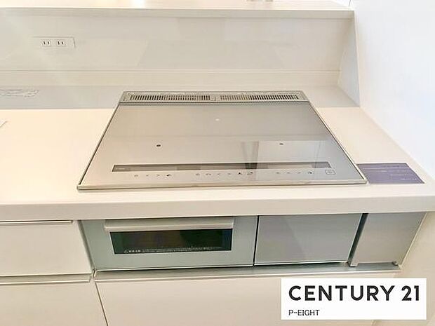 掃除しやすいIHコンロです!