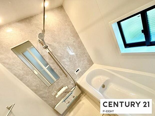 一坪サイズのお風呂で毎日の疲れを癒してください。