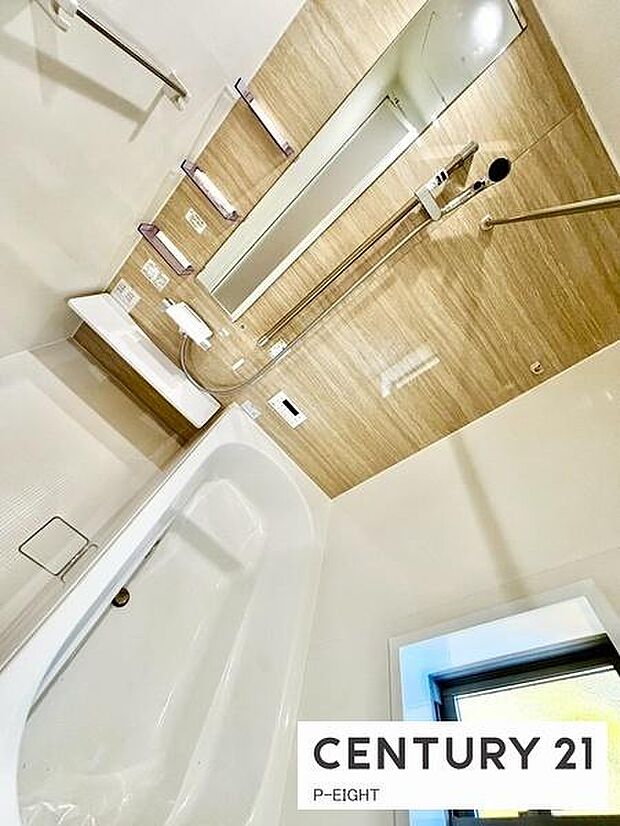 一坪サイズのお風呂で毎日の疲れを癒してください。