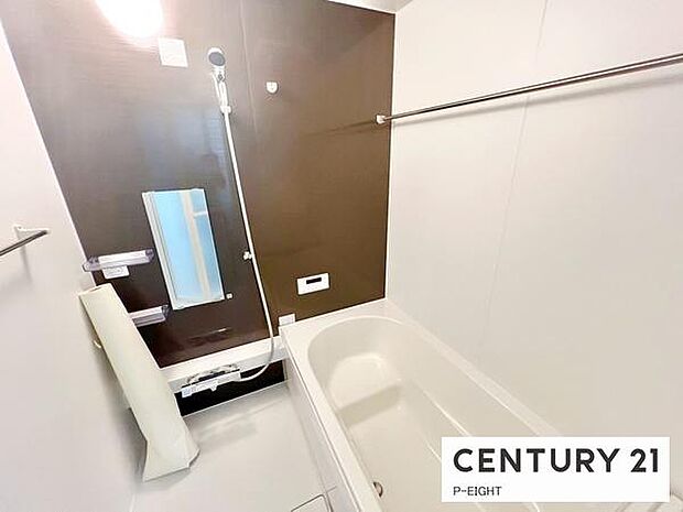 一坪サイズのお風呂で毎日の疲れを癒してください。