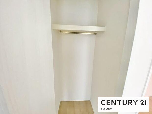 クローゼットで楽々収納!