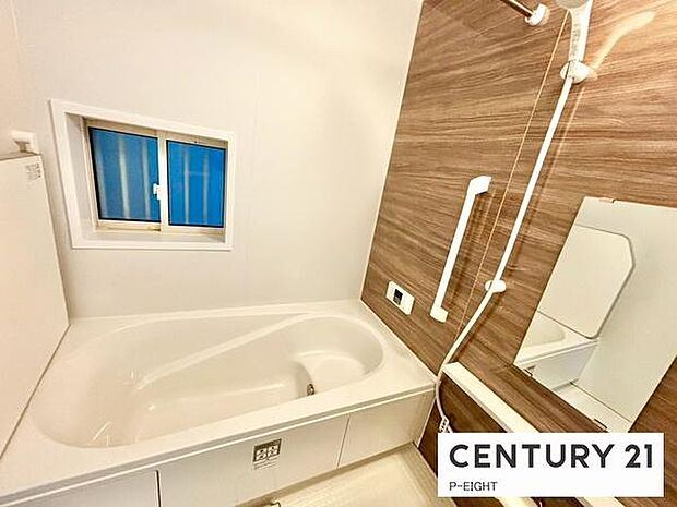 一坪サイズのお風呂で毎日の疲れを癒してください。