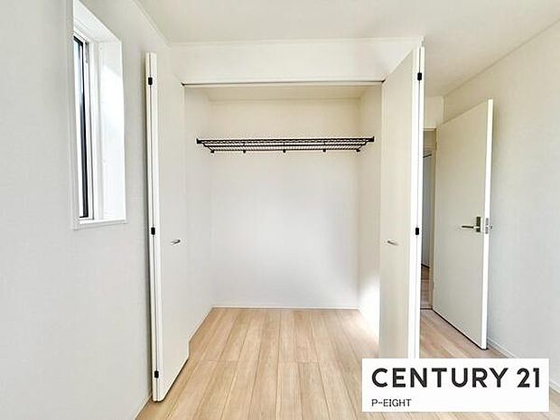 クローゼットで楽々収納!