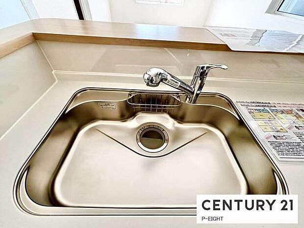 丈夫なステンレスシンク!