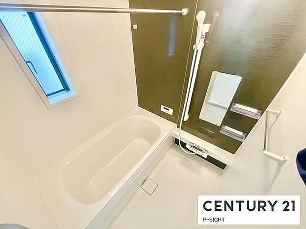 一坪サイズのお風呂で毎日の疲れを癒してください。