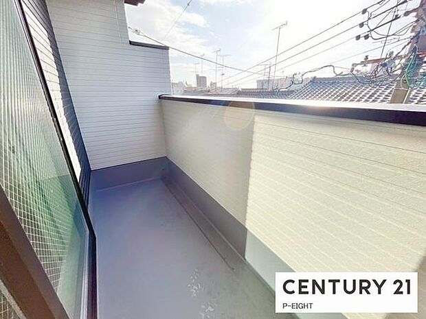 陽当り良好のバルコニーです!