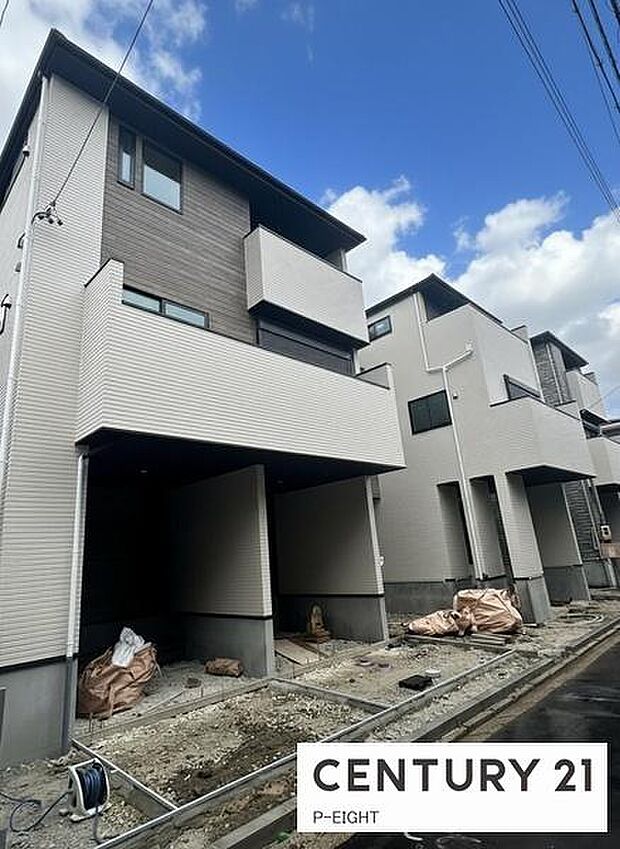 ゆとりある道路です!