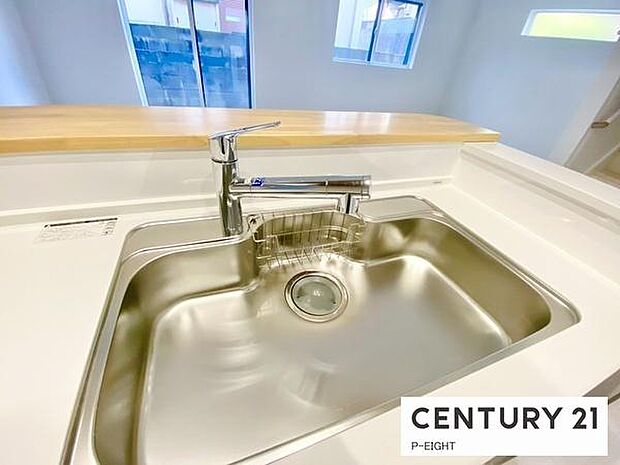 丈夫なステンレスシンク!