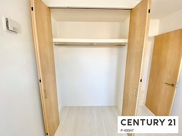 クローゼットで楽々収納!