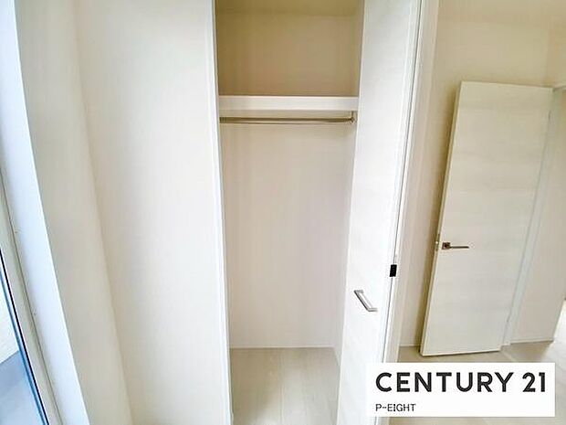 クローゼットで楽々収納!