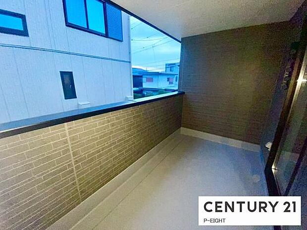 インナーバルコニーでプライベート空間!