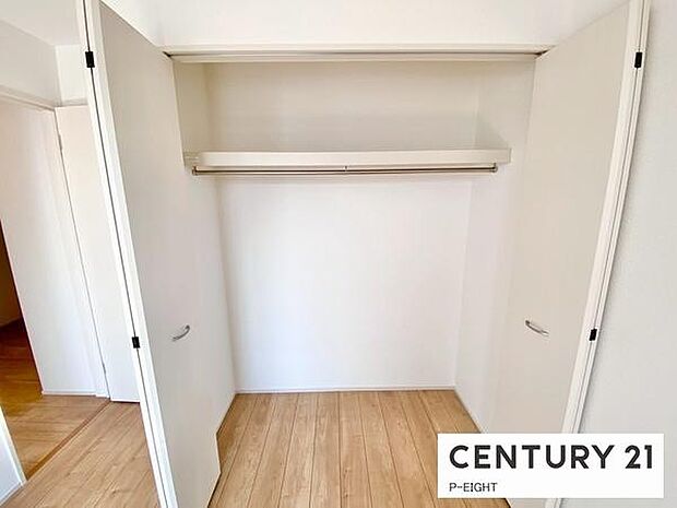 クローゼットでお部屋もスッキリ！