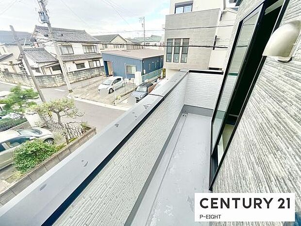 陽当り良好のバルコニーです！