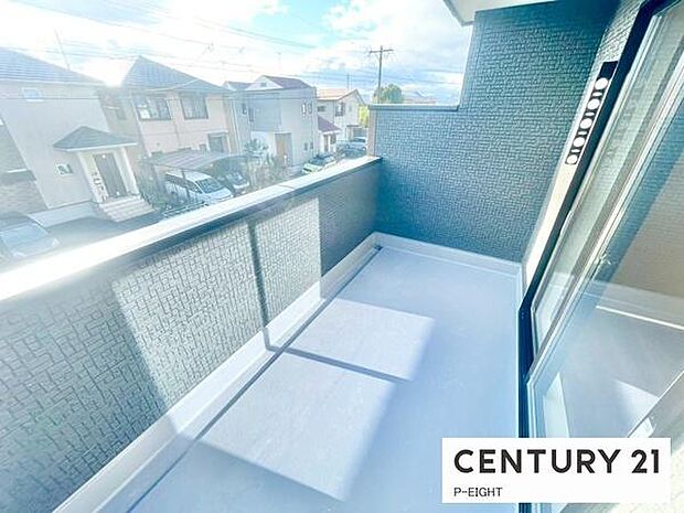 陽当り良好のバルコニーです!