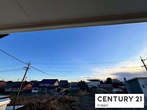 現地から見た眺望です！