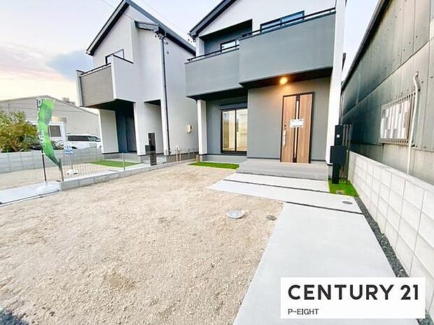 敷地内から見た現地の様子です！