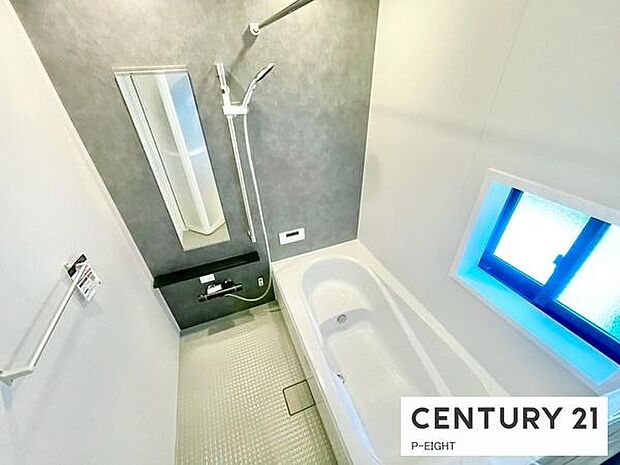 一坪サイズのお風呂で毎日の疲れを癒してください。