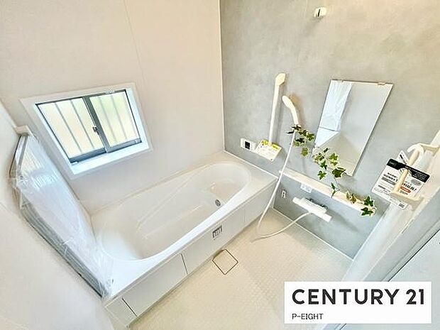 一坪サイズのお風呂で毎日の疲れを癒してください。